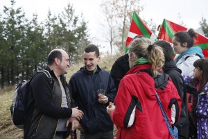 Andoni Ortuzar Aberri Egun bezperan Bizkargin