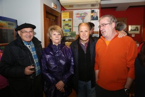 Andoni Ortuzar en Larrabetzu en la víspera de Aberri Eguna