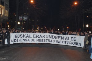 Manifestación en Bilbao