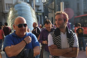 Cargos de EAJ-PNV en la manifestación del  Día internacional del colectivo LGTBQ