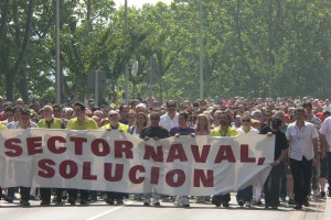 EAJ-PNVk solidariotasun eta babes osoa adierazi die ontzioletako langileei