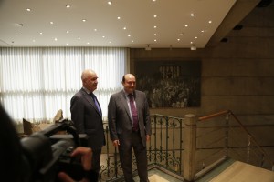 Josep Antoni Duran i Lleida eta Andoni Ortuzarren arteko bilera