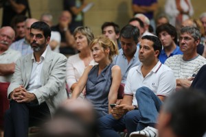 Eneko Goia, Maria Eugenia Arrizabalaga e Imanol Lasa