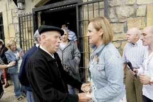 Itxaso Atutxa Erandio Goikoako Batzokiaren 35.urteurrenaren ekitaldian