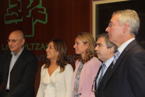 EAJ-PNV,  PSE-EE eta PPren arteko bilera Legebiltzarrean