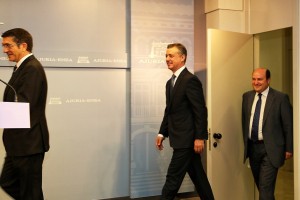 EAJ PNV PSE akordioaren sinadura