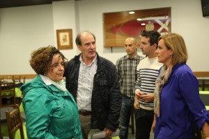 Itxaso Atutxa en el Batzoki de Deusto