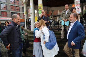 Itxaso Atutxa Deustoko alderdikideekin #eajpnv