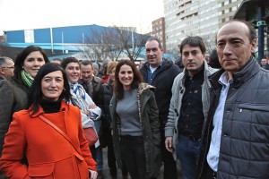 Milaka pertsona manifestatu dira Bilbon giza eskubide, konponbidea eta bakearen alde