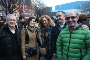 Milaka pertsona manifestatu dira Bilbon giza eskubide, konponbidea eta bakearen alde