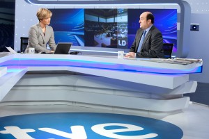 Andoni Ortuzar TVEko gosariak saioan