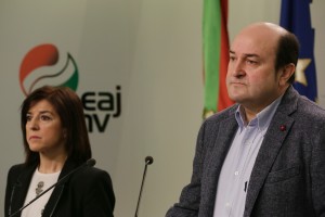 EBBren presidente den Andoni Ortuzarren adierazpena, NEBaren iragarkiaren ondoren