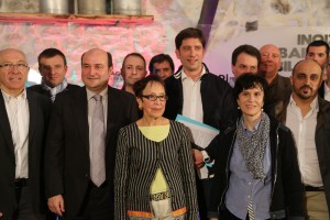 EAJ-PNB presenta en Baiona a sus candidatos para las eleciones municipales del Estado frances