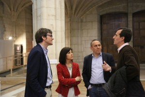 20140509 Gasteiz: Ciudad Europea - Gorka Urtaran e Izaskun Bilbao