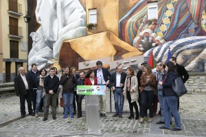 20140509 Gasteiz: Ciudad Europea - Gorka Urtaran e Izaskun Bilbao