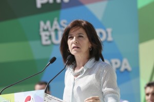 Izaskun Bilbao exige Democracia con mayúsculas para Euskadi