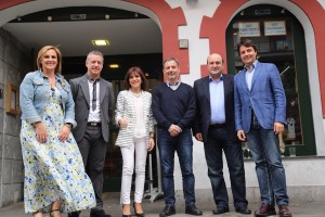Izaskun Bilbao, Iñigo Urkullu, Andoni Ortuzar Barakaldoko ekitaldian