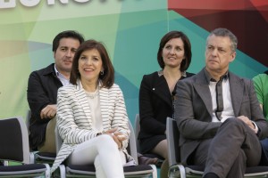 Izaskun Bilbao, Iñigo Urkullu, Andoni Ortuzar Barakaldoko ekitaldian