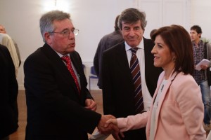 Izaskun Bilbao participa en la asamblea de Guitrans durante la jornada de reflexión