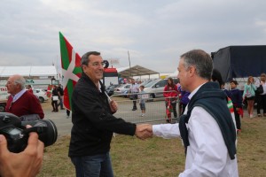 Alderdi Eguna 2014 EAJ-PNV - Recepción a las delegaciones invitadas