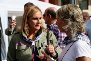 Itxaso Atutxa, Jose Luis Bilbao, Irene Pardo en Gangas de Zalla