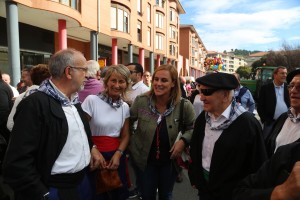 Itxaso Atutxa, Jose Luis Bilbao, Irene Pardo en Gangas de Zalla