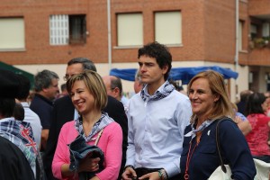 Itxaso Atutxa, Jose Luis Bilbao, Irene Pardo en Gangas de Zalla