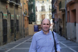 Manu Ayerdi,  EAJ-PNVren Napar Buru Batzarraren presidentea 