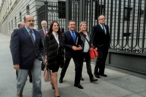 Delegación de EAJ PNV en el  Debate Trebiño en Madrid