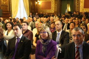 EAJ-PNVren ordezkariak Bizkaiko Foru Aldundiak ematen dituen Lauaxeta Sarien banaketa ekitaldian
