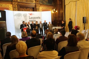 EAJ-PNV han asistido hoy a la entrega de los Lauaxeta Sariak concedidos por la DFB