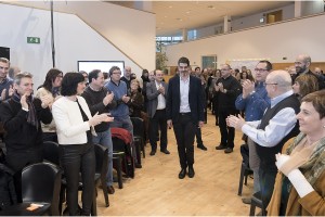 2015.ko Donostiako Udalerako hautagai-zerrenda aurkezpena Eneko Goia