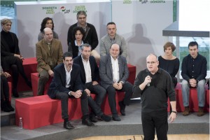 Presentación de la candidatura al ayto de Donostia 2015 Eneko Goia