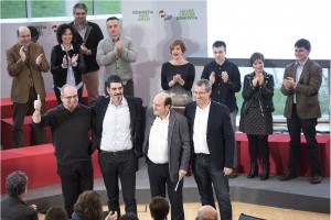 Presentación de la candidatura al ayto de Donostia 2015 Eneko Goia