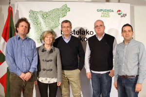 Markel Olano y Joseba Egiban en Bergara