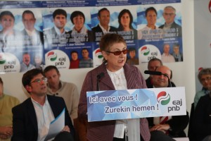 EAJ PNB presenta su candidatura a las cantonales francesas