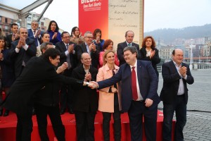 Presentación de la candidatura al ayto de Bilbao 2015 - Juan Mari Aburto