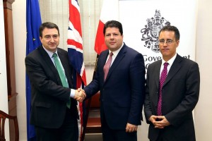 Aitor Esteban en Gibraltar