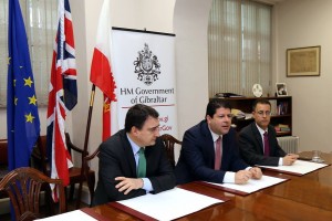 Aitor Esteban en Gibraltar