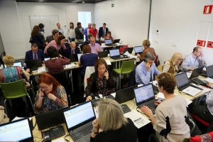 Puesta en marcha del call center de EAJ-PNV en Bizkaia