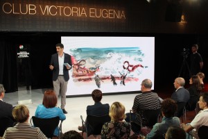 Eneko Goia presenta Donostia, una ciudad abierta, plural y acogedora
