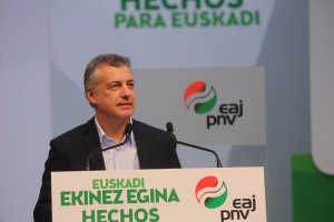 Iñigo Urkullu lehendakaria en Getxo