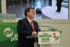 Juan Mari Aburto en el Euskalduna