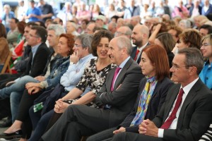 Basauriko mitina - Andoni Busquet Unai Rementeria Iñigo Urkullu Andoni Ortuzar