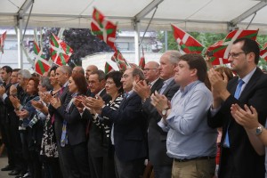 Basauriko mitina - Andoni Busquet Unai Rementeria Iñigo Urkullu Andoni Ortuzar