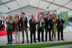 Basauriko mitina - Andoni Busquet Unai Rementeria Iñigo Urkullu Andoni Ortuzar