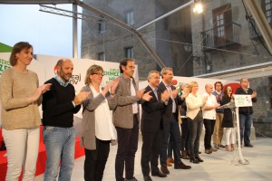 Mitin Bergara - Iñigo Urkullu, Joseba Egibar, Markel Olano,  Juanje Alberdi