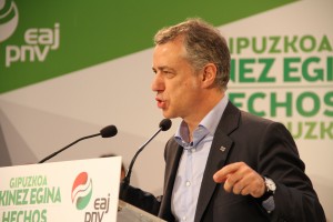 Bergarako mitina - Iñigo Urkullu, Joseba Egibar, Markel Olano,  Juanje Alberdi