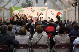 Mitin Bergara - Iñigo Urkullu, Joseba Egibar, Markel Olano,  Juanje Alberdi