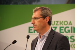 Bergarako mitina - Iñigo Urkullu, Joseba Egibar, Markel Olano,  Juanje Alberdi